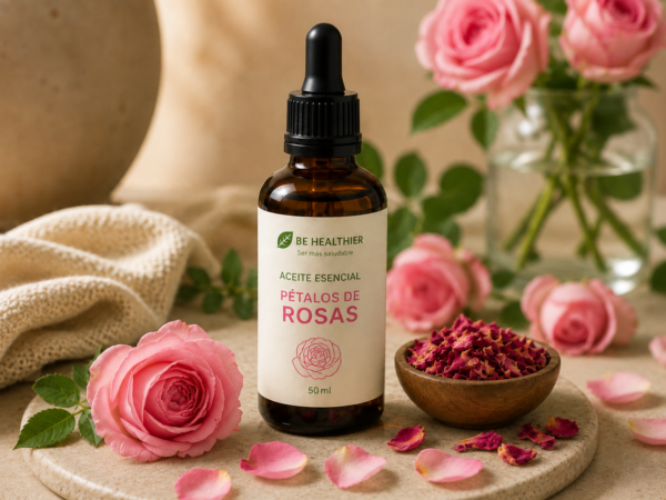 Aceite Esencial de Pétalos de Rosas